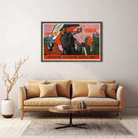 Post War Socialist Construction Poster