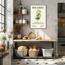 New Jersey The Garden State Poster