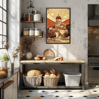 Serene Byzantine Landscape Poster