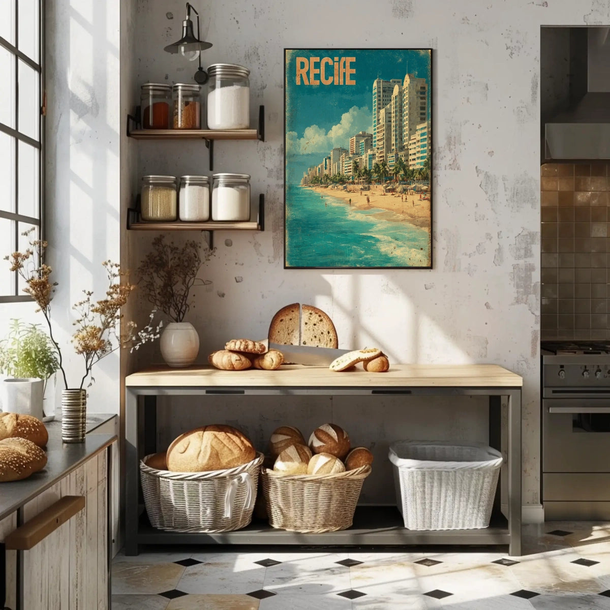 Recife Beachfront Poster