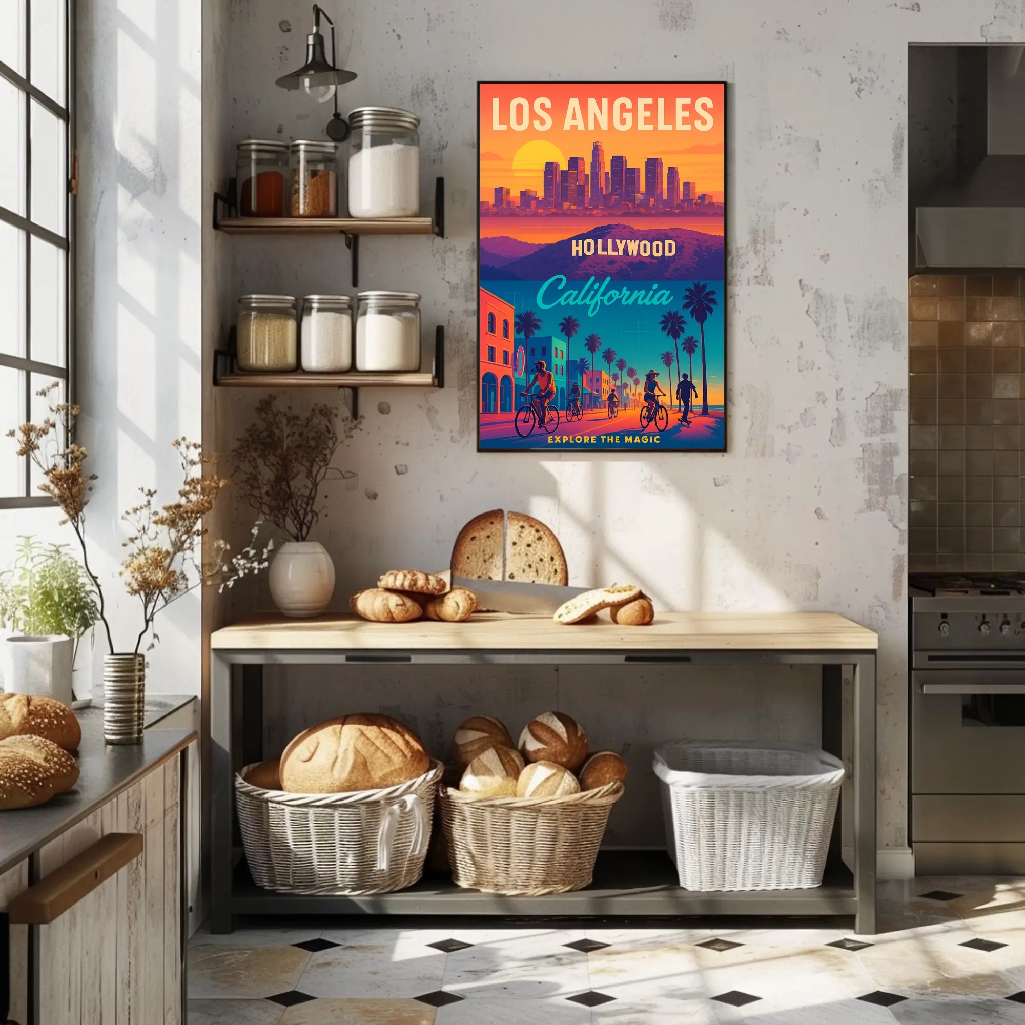 Explore the Magic of Los Angeles Poster PosterGoat