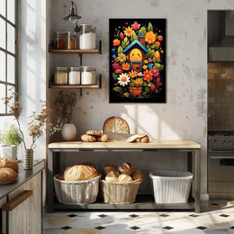 Floral Harmony Poster