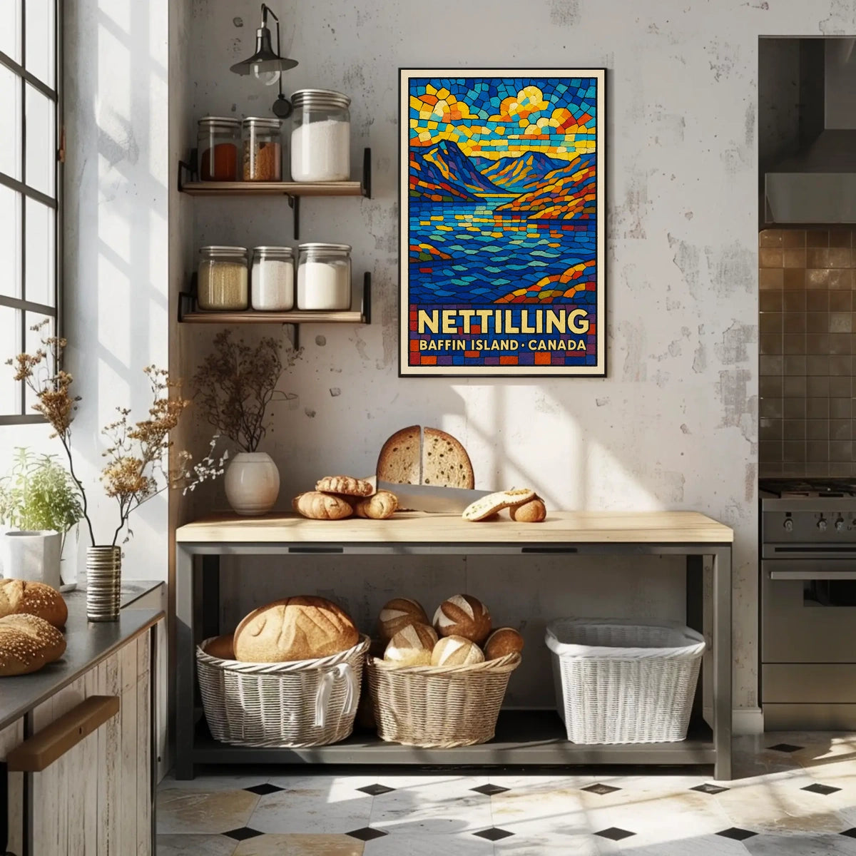 Nettilling Baffin Island, Canada Poster
