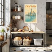 Chicago Skyline Poster