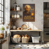 Albert Einstein Theory Of Relativity Poster