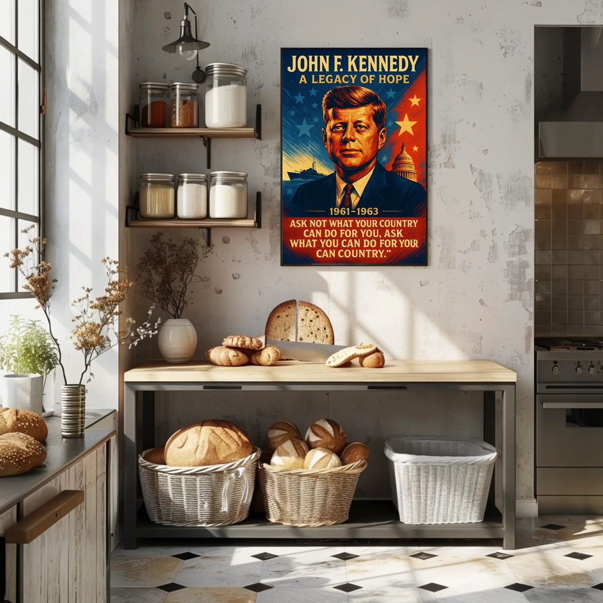 John F. Kennedy – A Legacy of Hope Poster