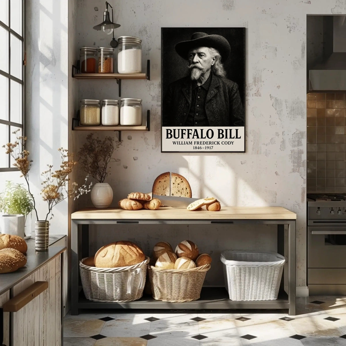 Buffalo Bill Art Print: Historical or Presidential Poster