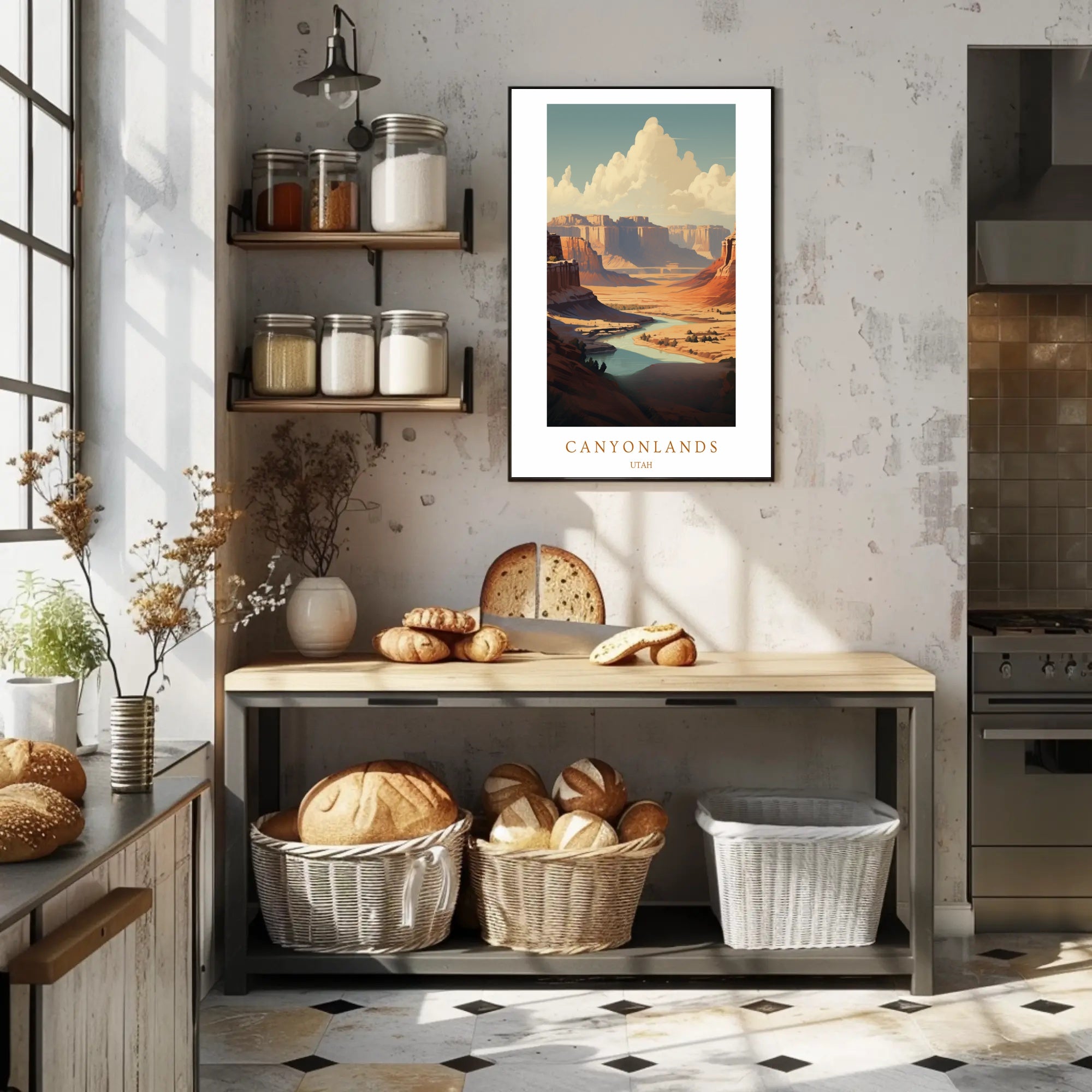 Canyonlands Landscape Poster PosterGoat