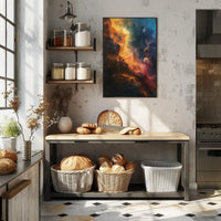 Ethereal Cosmic Nebula Photorealistic Space or Astronomy Poster PosterGoat