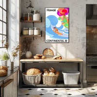 Hawaii Surf Adventure Poster