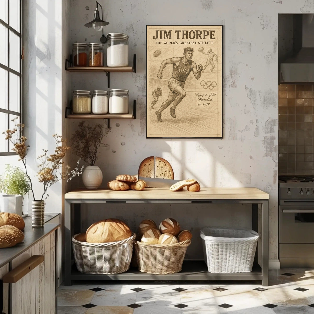 Jim Thorpe Celebrating the Worlds Greatest Athlete Poster