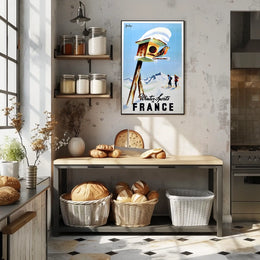 Winter Sports In France Poster