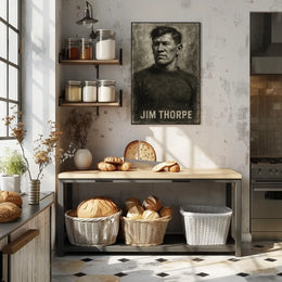 Jim Thorpe Portrait Poster