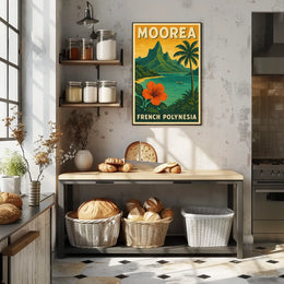 Moorea French Polynesia Poster