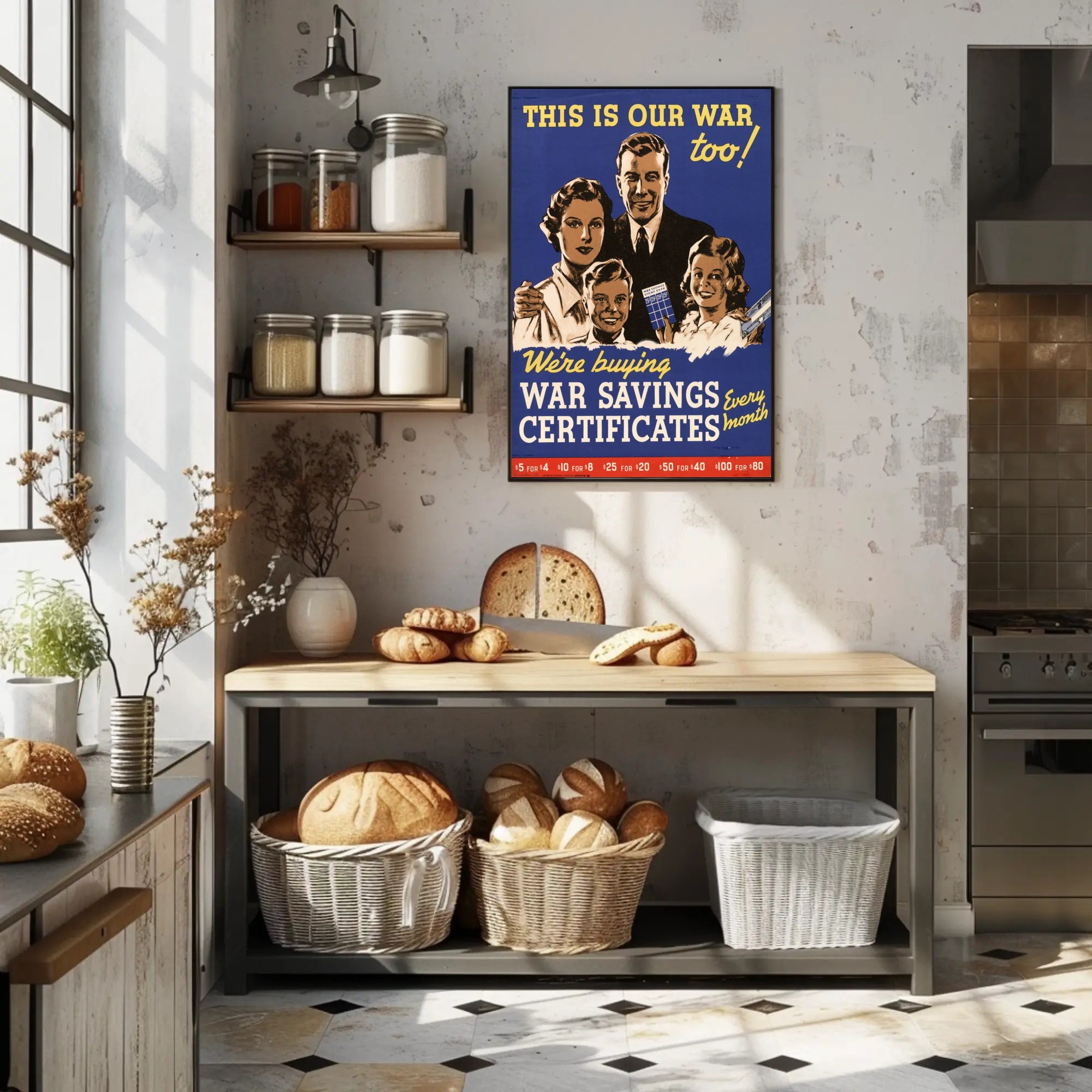 War Savings Certificates Promotion Poster PosterGoat