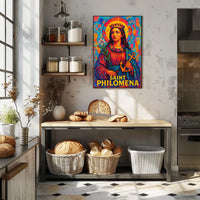 Saint Philomena Poster