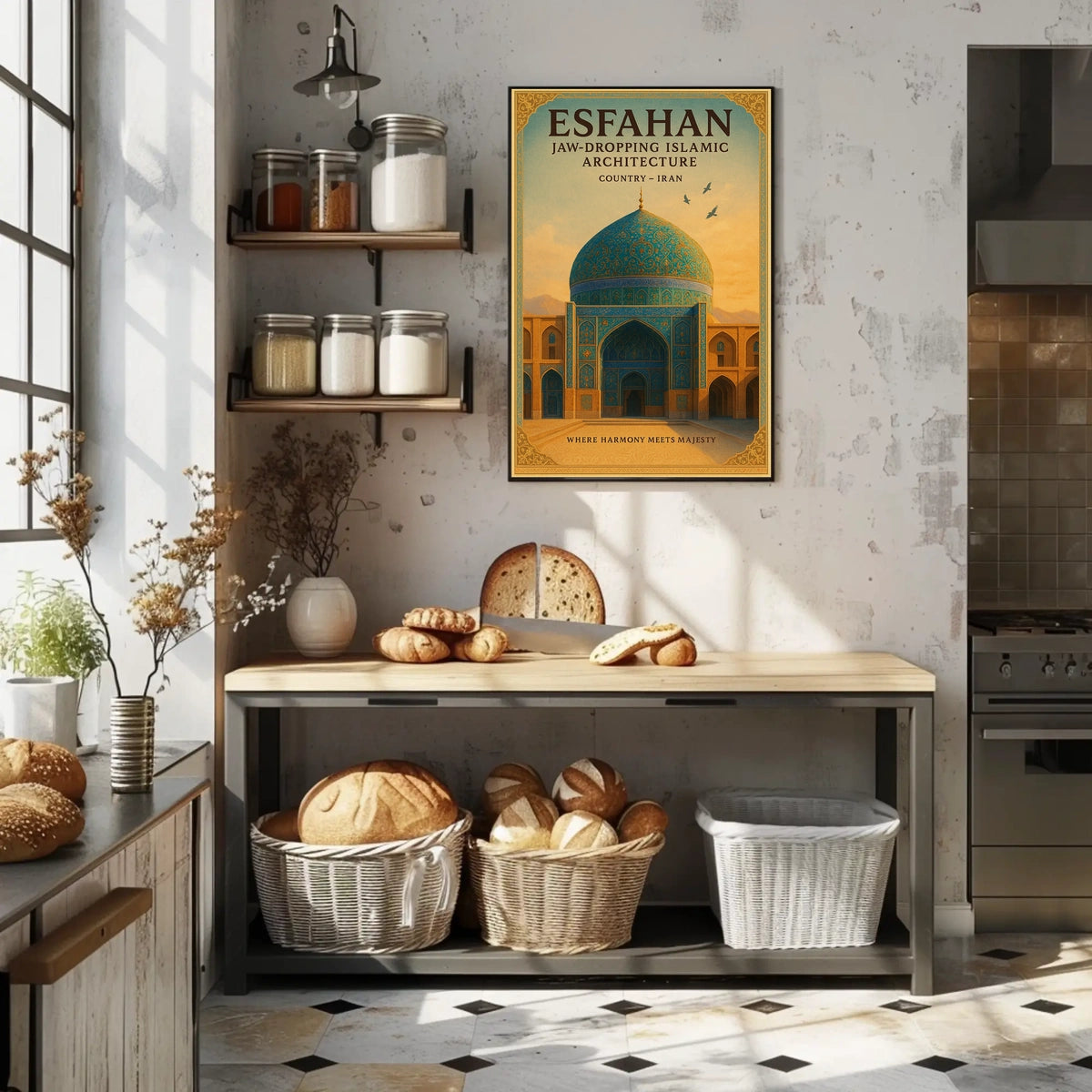 Esfahan Jaw-Dropping Islamic Architecture Poster