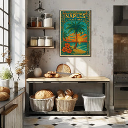 Naples, Florida Tropical Paradise Poster