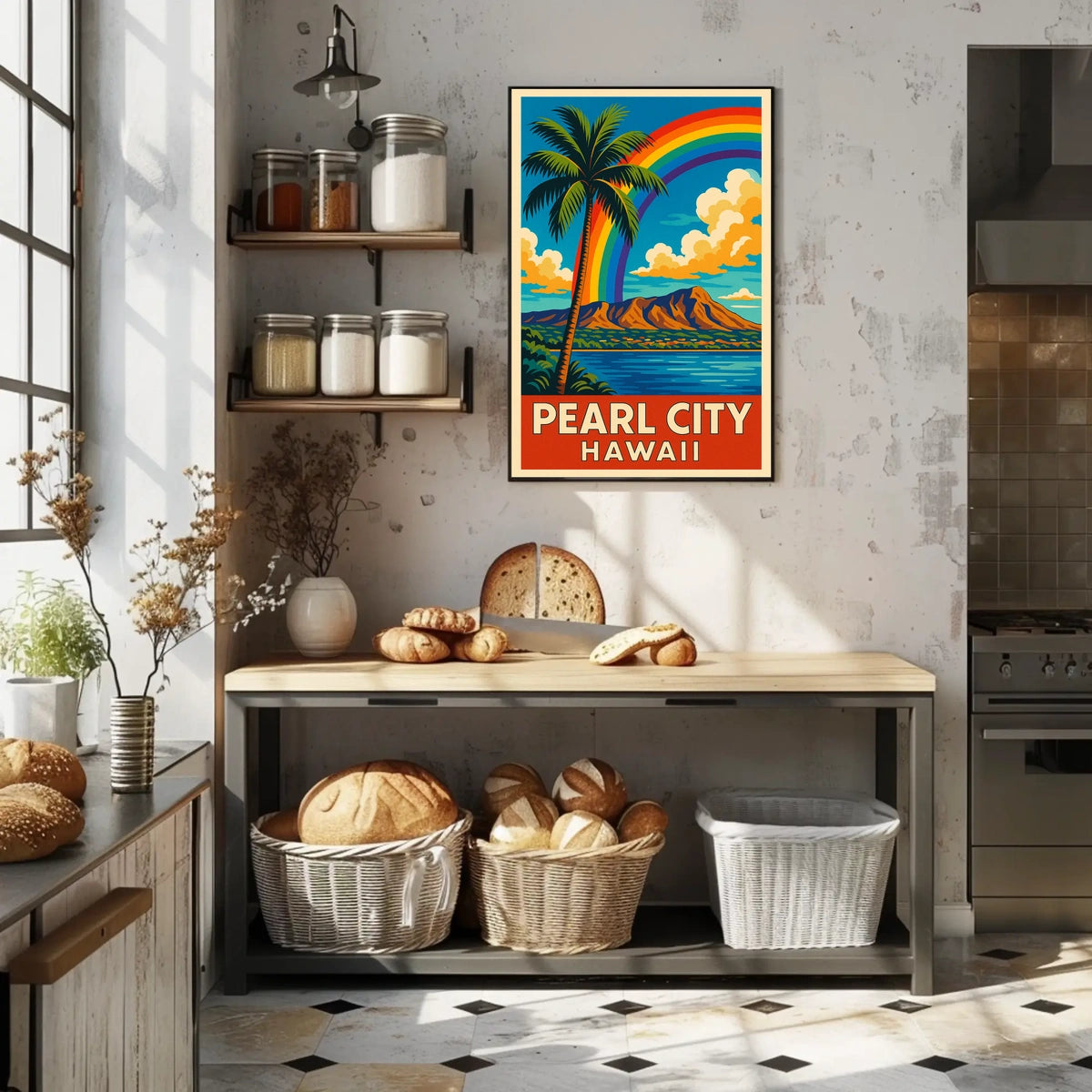 Pearl City, Hawaii Poster