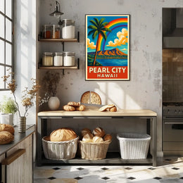 Pearl City, Hawaii Poster
