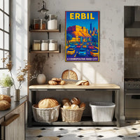 Erbil A Cosmopolitan Iraqi City Poster