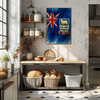 Falkland Islands Flag Poster