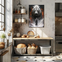 Warrior And The White Tiger Poster