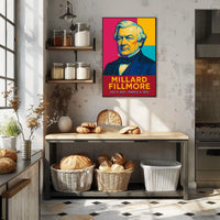 Millard Fillmore 13Th President Poster