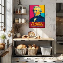 Millard Fillmore 13Th President Poster