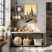 Dresden Architectural Elegance Poster