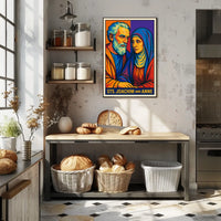 Saints Joachim and Anne Poster
