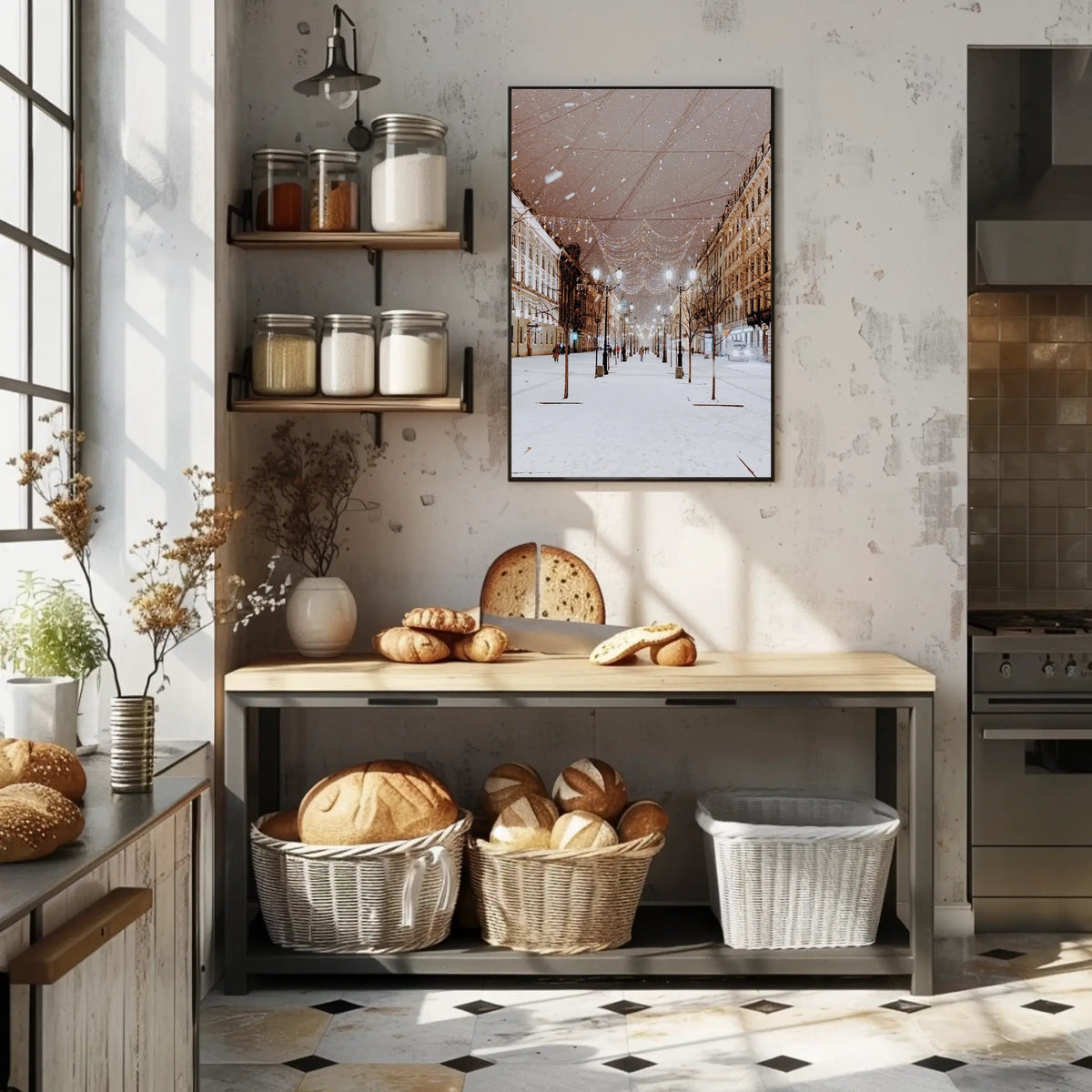 Winter Wonderland Street Poster