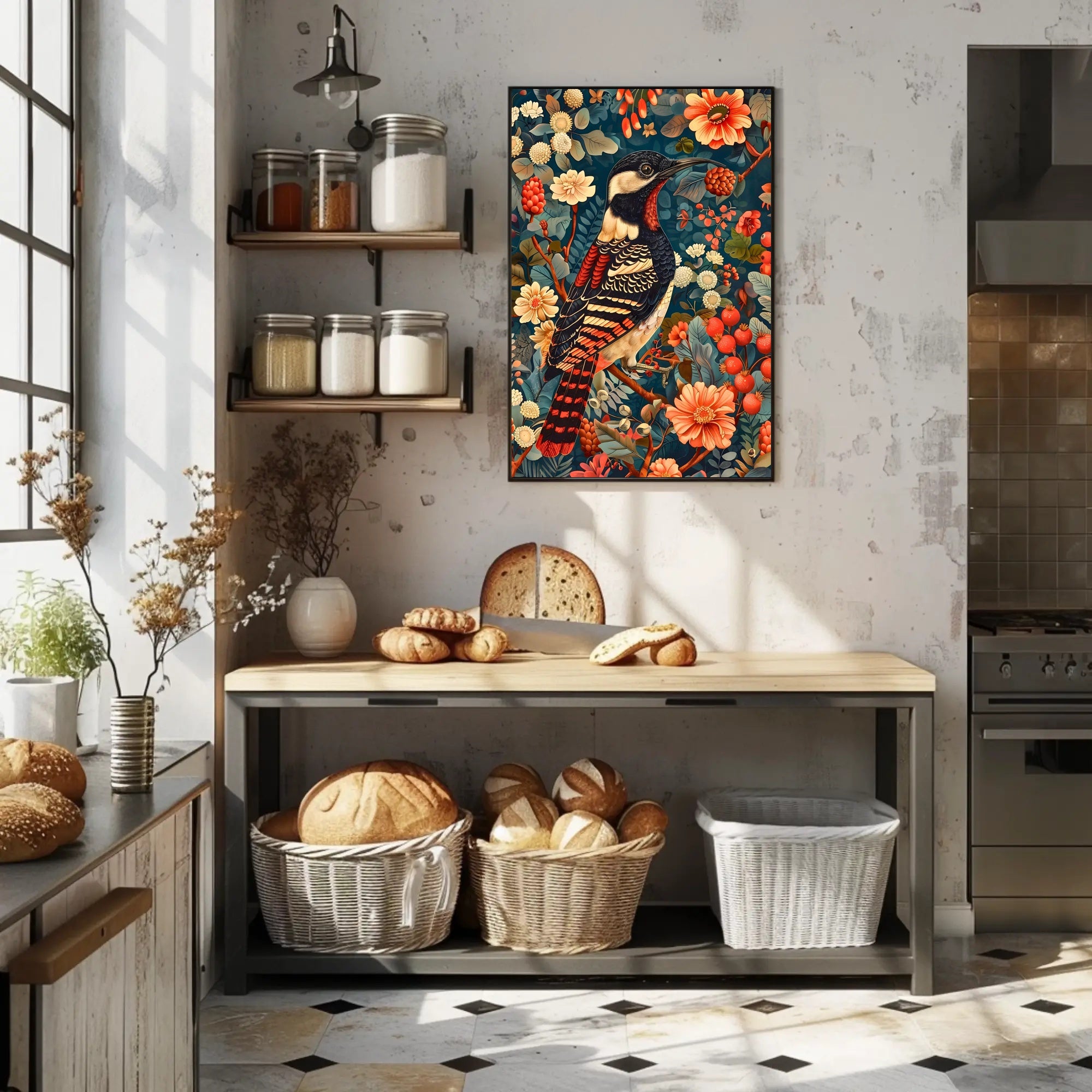 Vibrant Nature Symphony Wall Art Print