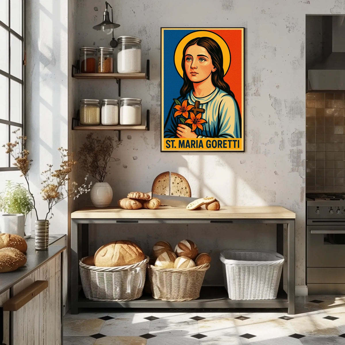 St. Maria Goretti Poster