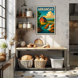 Scenic Arkansas Poster