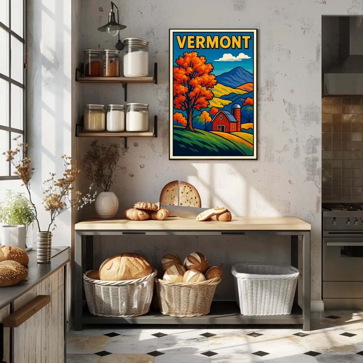 Autumn In Vermont Poster