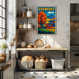 Autumn In Vermont Poster