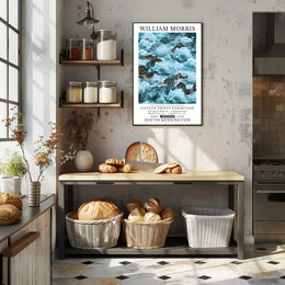 William Morris Cotton Prints Exhibition Poster