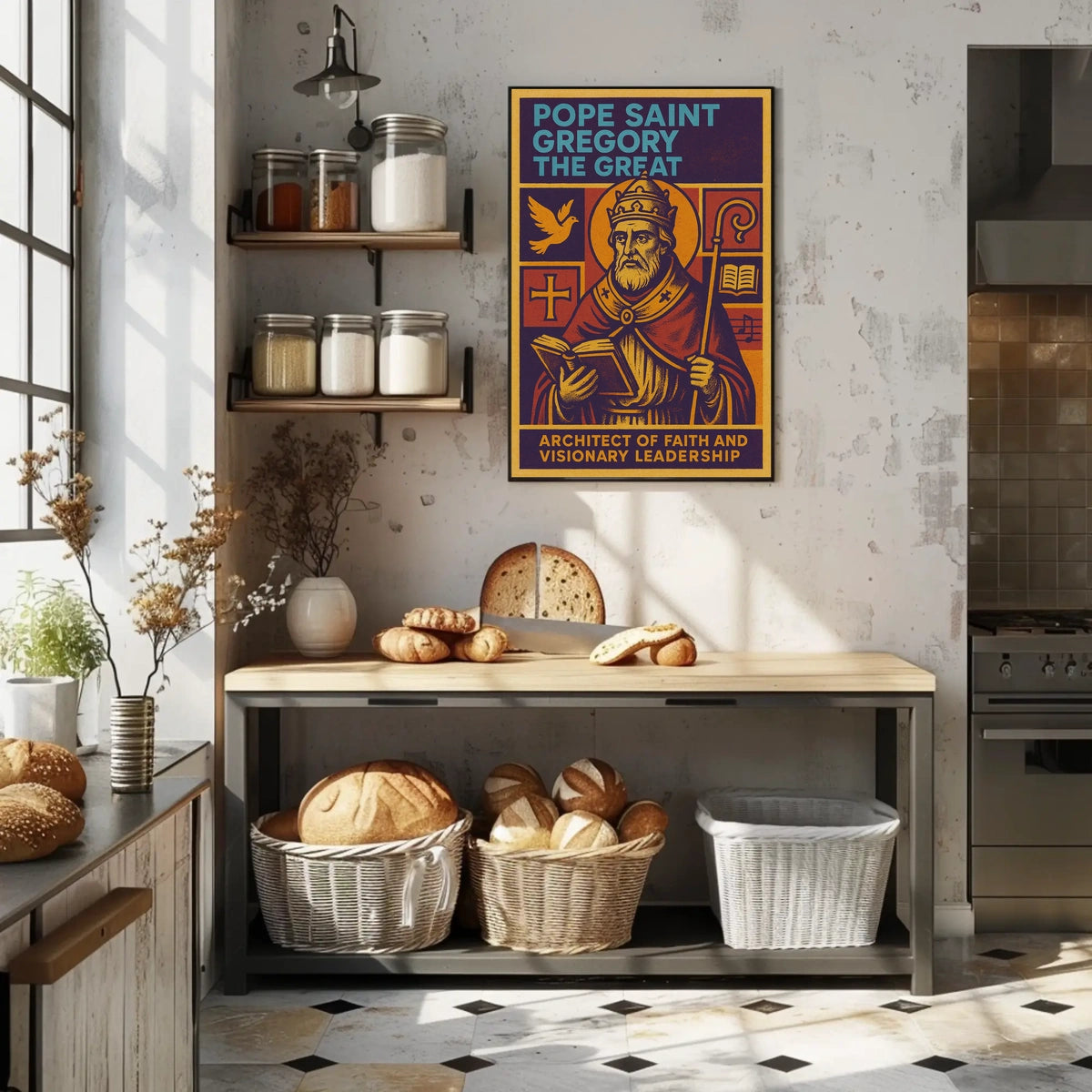 Pope Saint Gregory The Great Poster