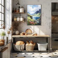 Tranquil Highland Landscape Poster PosterGoat