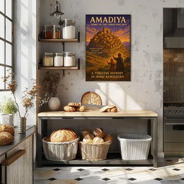 Amadiya Home to the Three Wise Men Poster