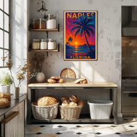 Naples, Florida Sunset Poster
