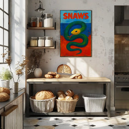 Snaws Serpentine Art Poster
