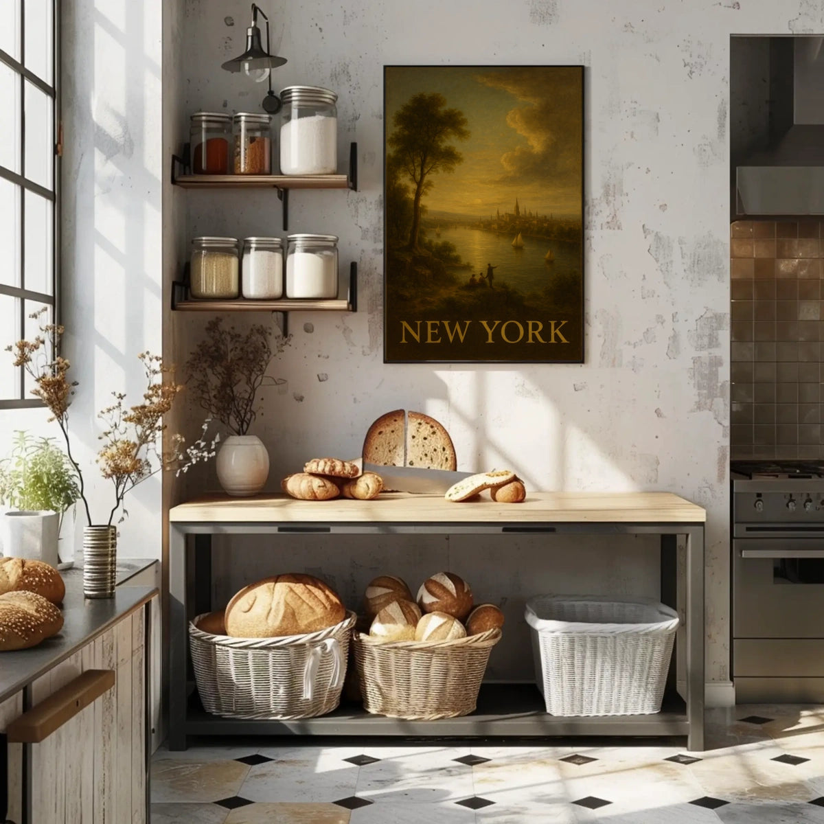 New York A Serene Landscape Poster