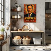 George Bush Presidential Term Poster