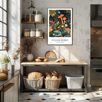 William Morris Cotton Prints Exhibition Poster