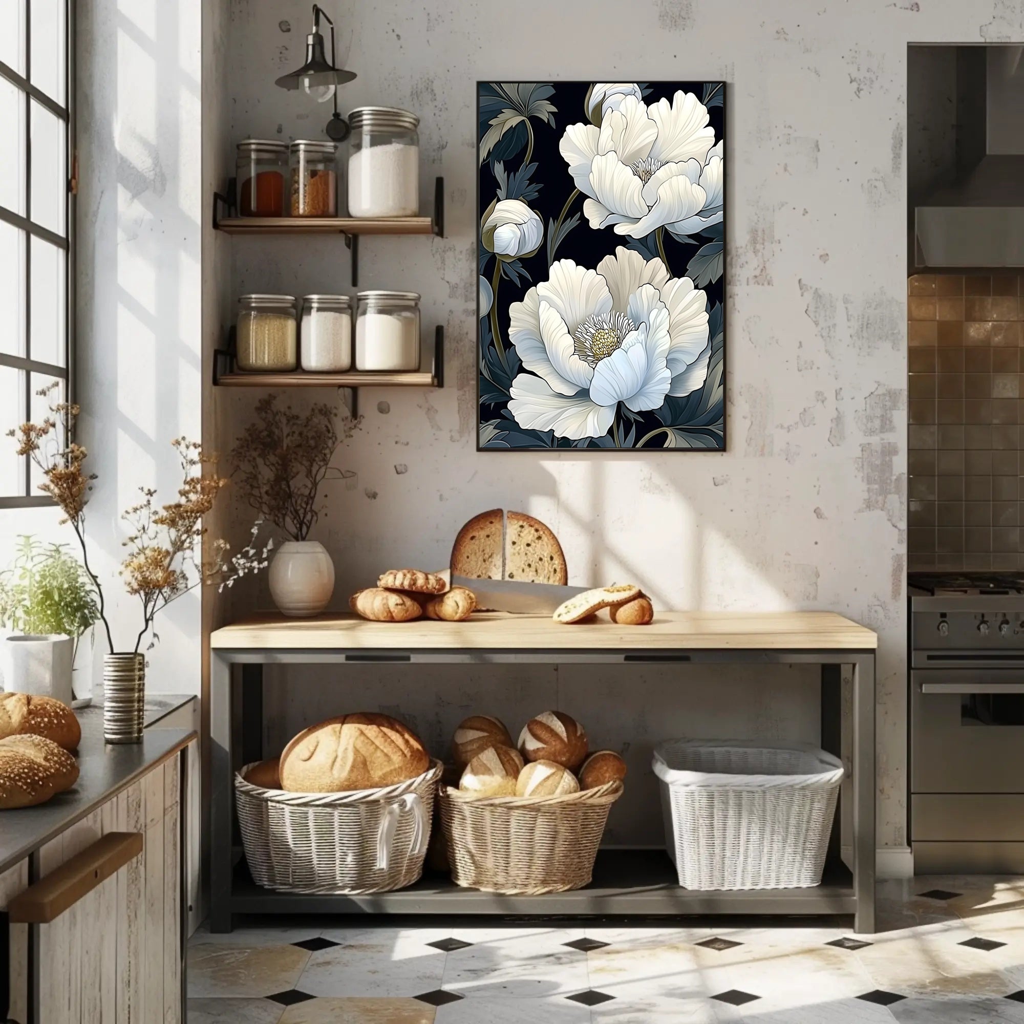 Floral Elegance Wall Art Print for Decor Lovers