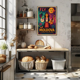 Moldova Travel Celebration Cultural or Heritage Poster PosterGoat