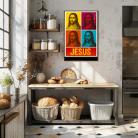 Jesus Pop Art Poster