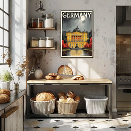 Germany Architectural Elegance Poster